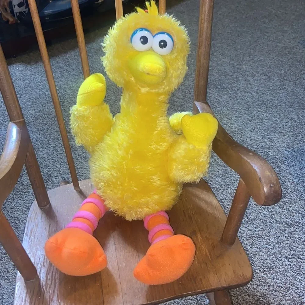 Vintage Big Sesame Street Bird Plush Doll